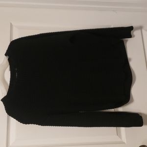 Black chunky sweater